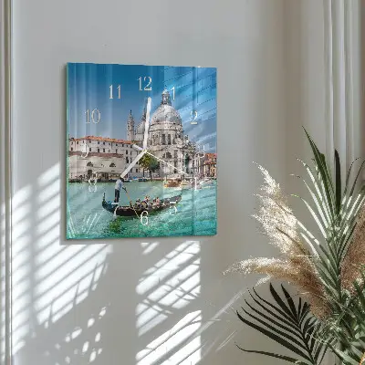 Stakleni četvrtasti sat Venecija