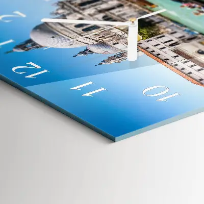 Stakleni četvrtasti sat Venecija