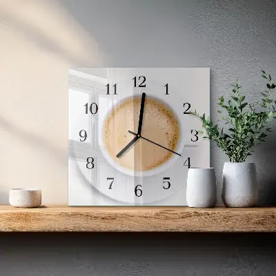 Stakleni sat Šalica kave