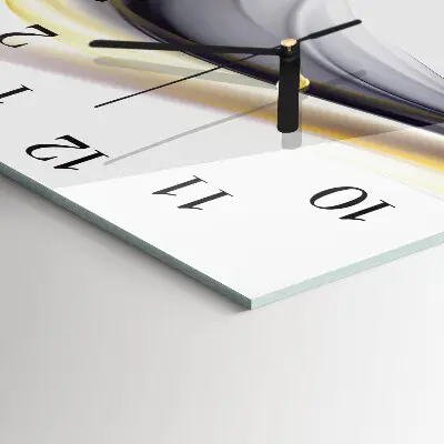 Kvadratni zidni sat Apstrakcija