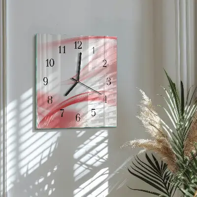 Kvadratni zidni sat Apstraktna umjetnost
