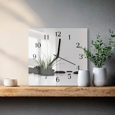 Kvadratni zidni sat Kamenje