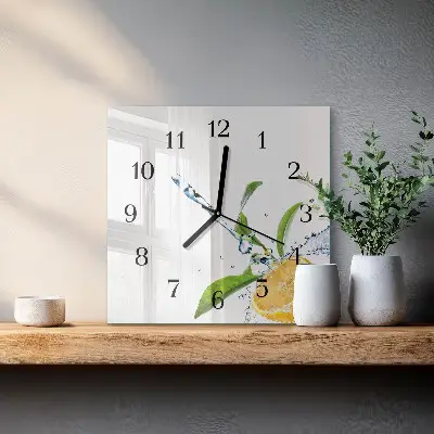 Kvadratni zidni sat Citrus