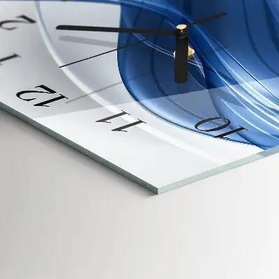 Kvadratni zidni sat Apstraktne linije