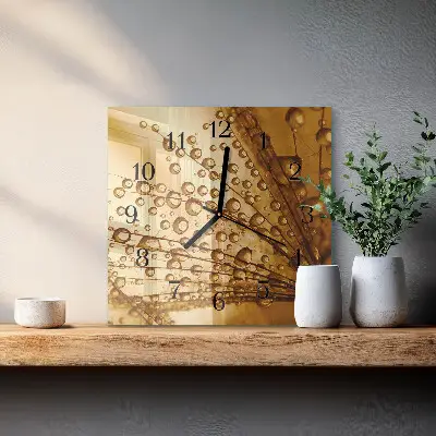 Kvadratni zidni sat Maslačak