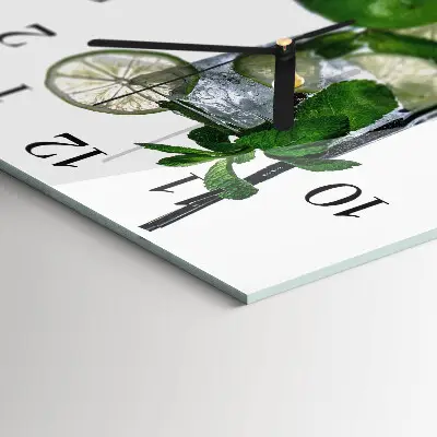 Stakleni sat Limeta i menta