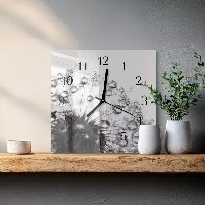 Kvadratni zidni sat Maslačak