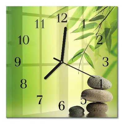 Stakleni sat Bambusovo kamenje