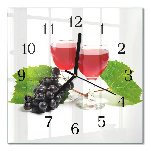Stakleni sat Grožđe za vino