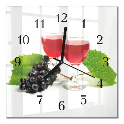 Stakleni sat Grožđe za vino