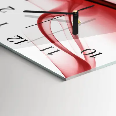 Kvadratni zidni sat Apstraktne linije
