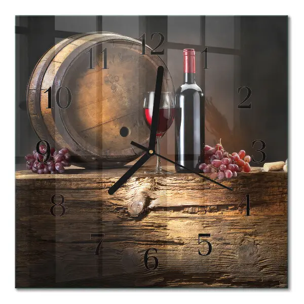 Stakleni sat Grožđe za vino