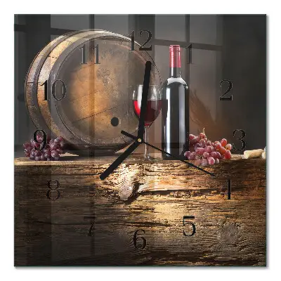 Stakleni sat Grožđe za vino