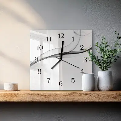 Stakleni sat Apstraktni dim