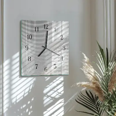 Kvadratni zidni sat Apstraktne linije