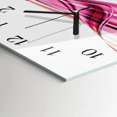 Kvadratni zidni sat Apstraktne linije