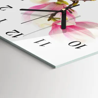 Stakleni sat Cvijet magnolije