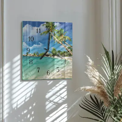 Stakleni sat Palme na plaži