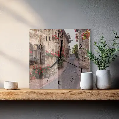 Kvadratni zidni sat Avenija