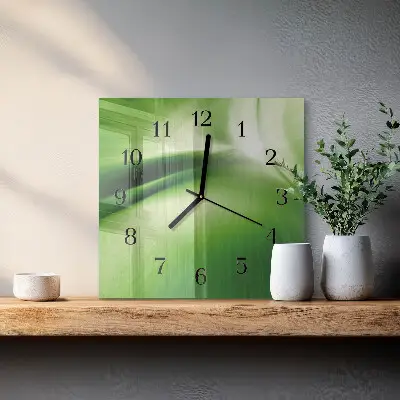 Kvadratni zidni sat Apstrakcija