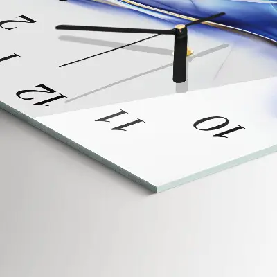 Kvadratni zidni sat Apstraktne linije
