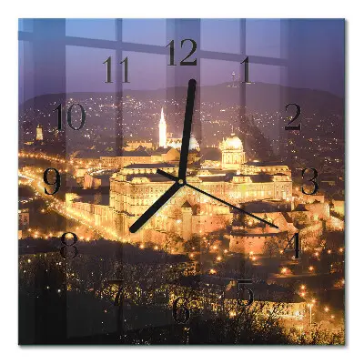 Kvadratni zidni sat Budimpešta
