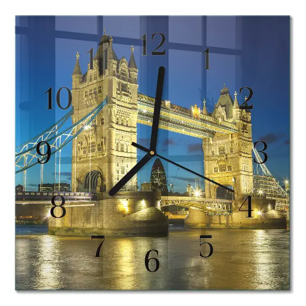 Kvadratni zidni sat Londonski most