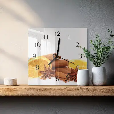 Stakleni sat Vanilija s limunom