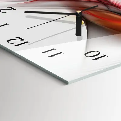 Kvadratni zidni sat Apstraktne linije