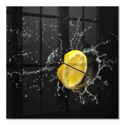 Kvadratni zidni sat Citrus