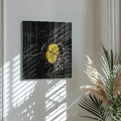 Kvadratni zidni sat Citrus