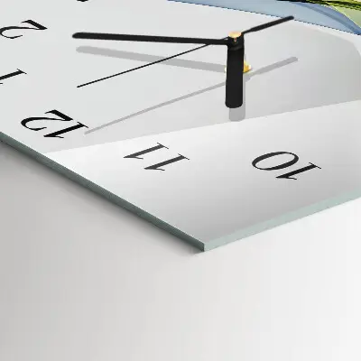Kvadratni zidni sat Apstrakcija