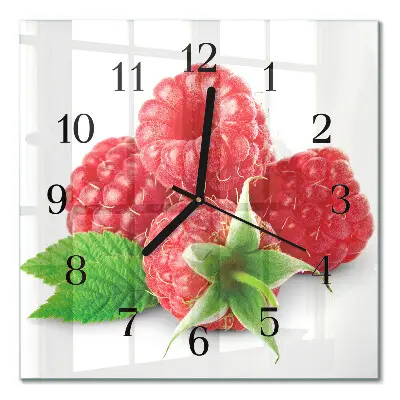 Kvadratni zidni sat Maline