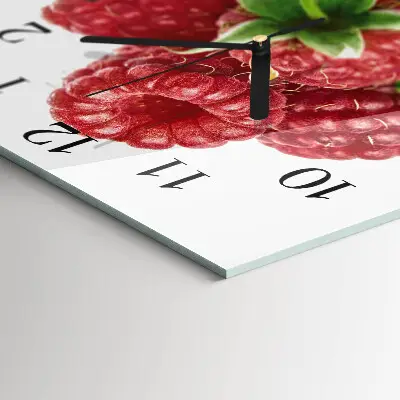 Kvadratni zidni sat Maline
