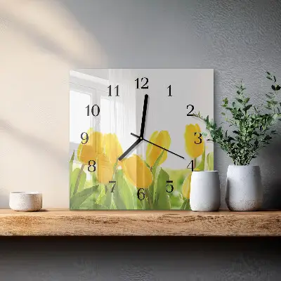 Stakleni sat Tulipani