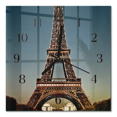 Kvadratni zidni sat Eiffelov toranj