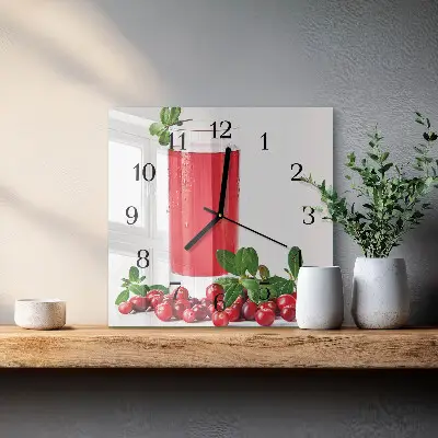 Kvadratni zidni sat Brusnice