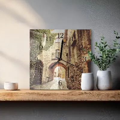 Kvadratni zidni sat Avenija