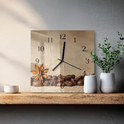 Stakleni sat Zrna kave