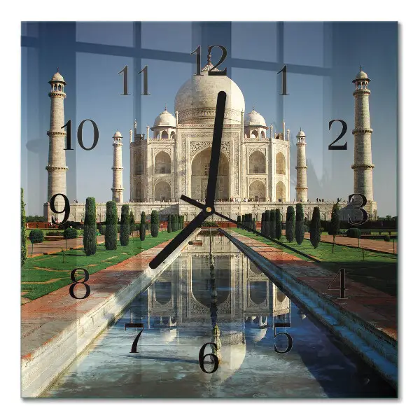 Kvadratni zidni sat Taj Mahal