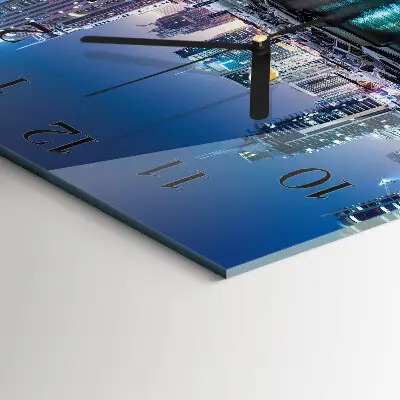 Kvadratni zidni sat Horizont