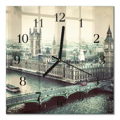 Kvadratni zidni sat London