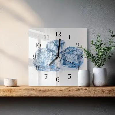 Kvadratni zidni sat Led