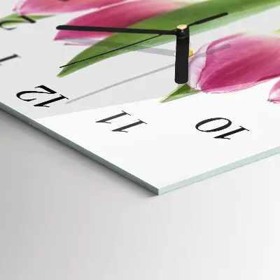 Stakleni sat Tulipani