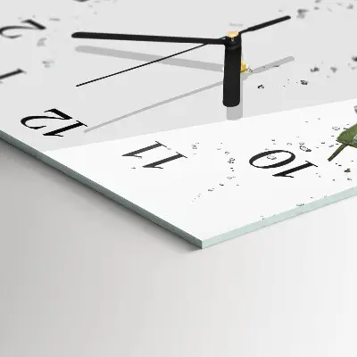 Stakleni sat Čili papričice
