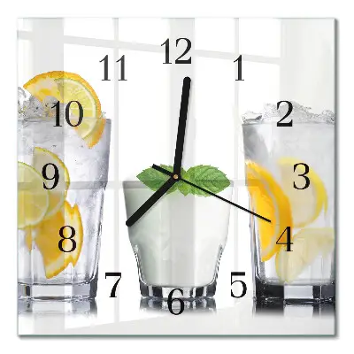 Kvadratni zidni sat Citrus