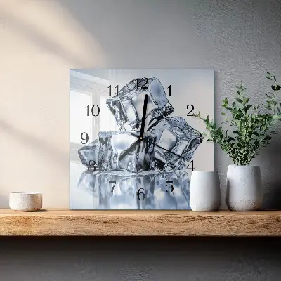 Kvadratni zidni sat Led