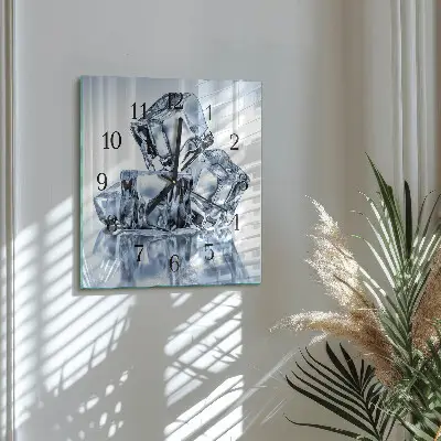 Kvadratni zidni sat Led