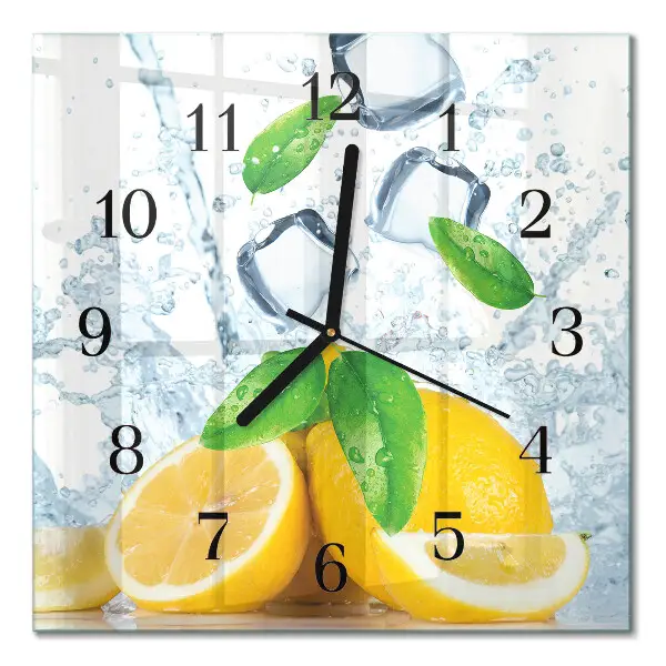 Kvadratni zidni sat Citrus