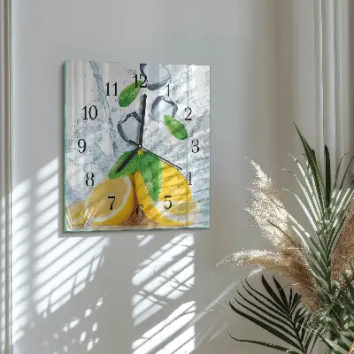 Kvadratni zidni sat Citrus